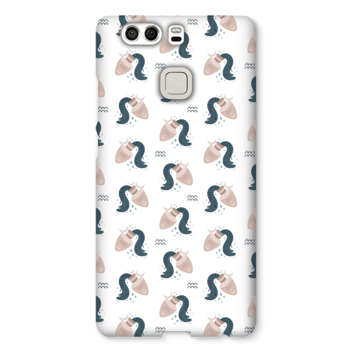 Aquarius Pattern Snap Phone Case