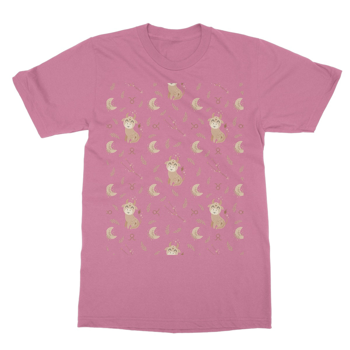 Taurus Pattern Softstyle T-Shirt