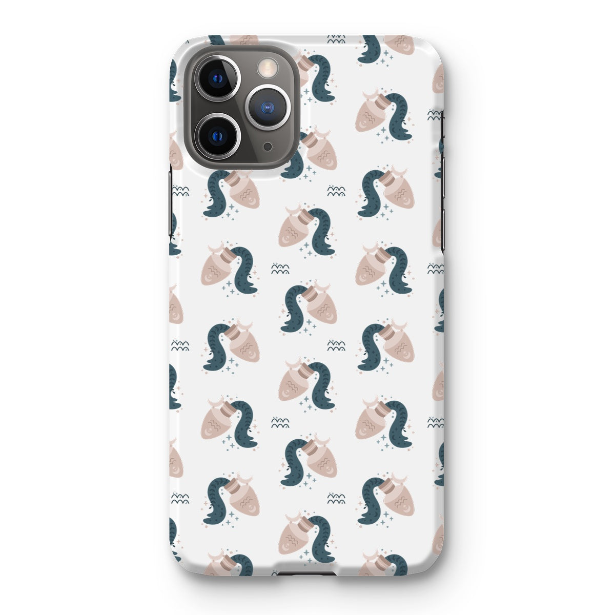 Aquarius Pattern Snap Phone Case