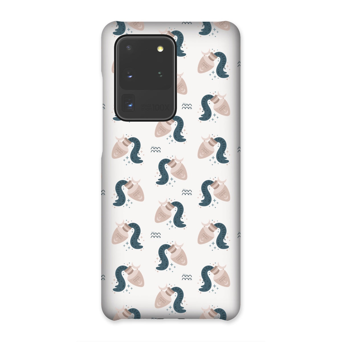 Aquarius Pattern Snap Phone Case