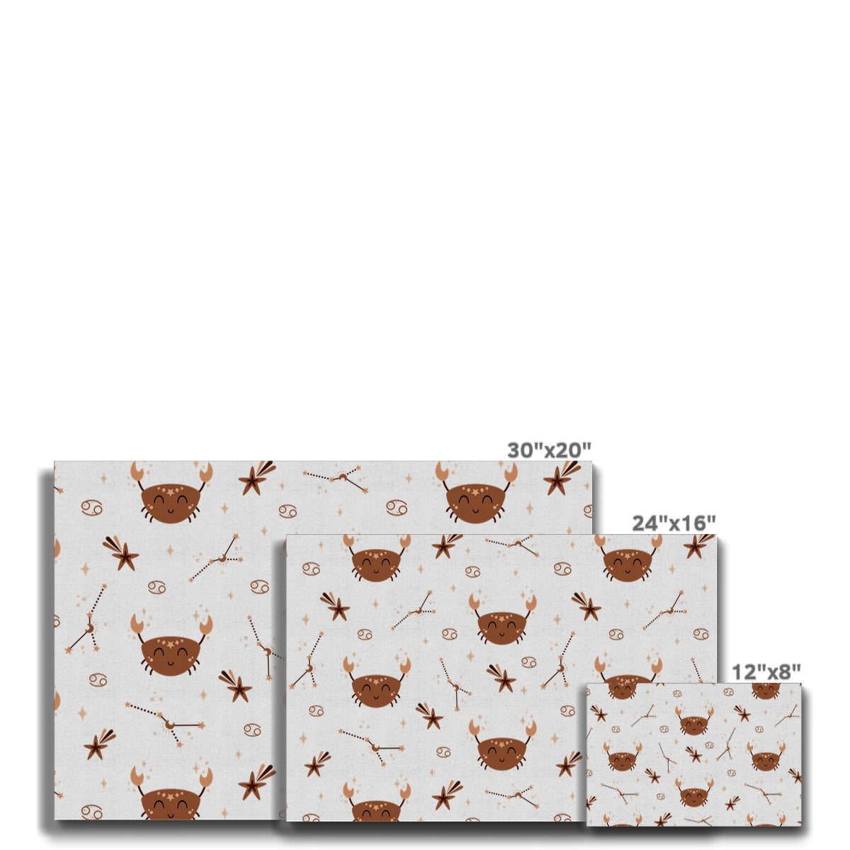 Cancer Pattern Eco Canvas