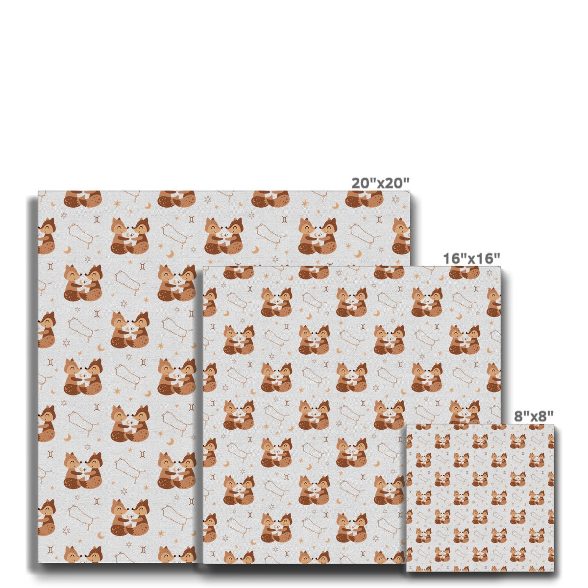 Gemini Pattern Eco Canvas