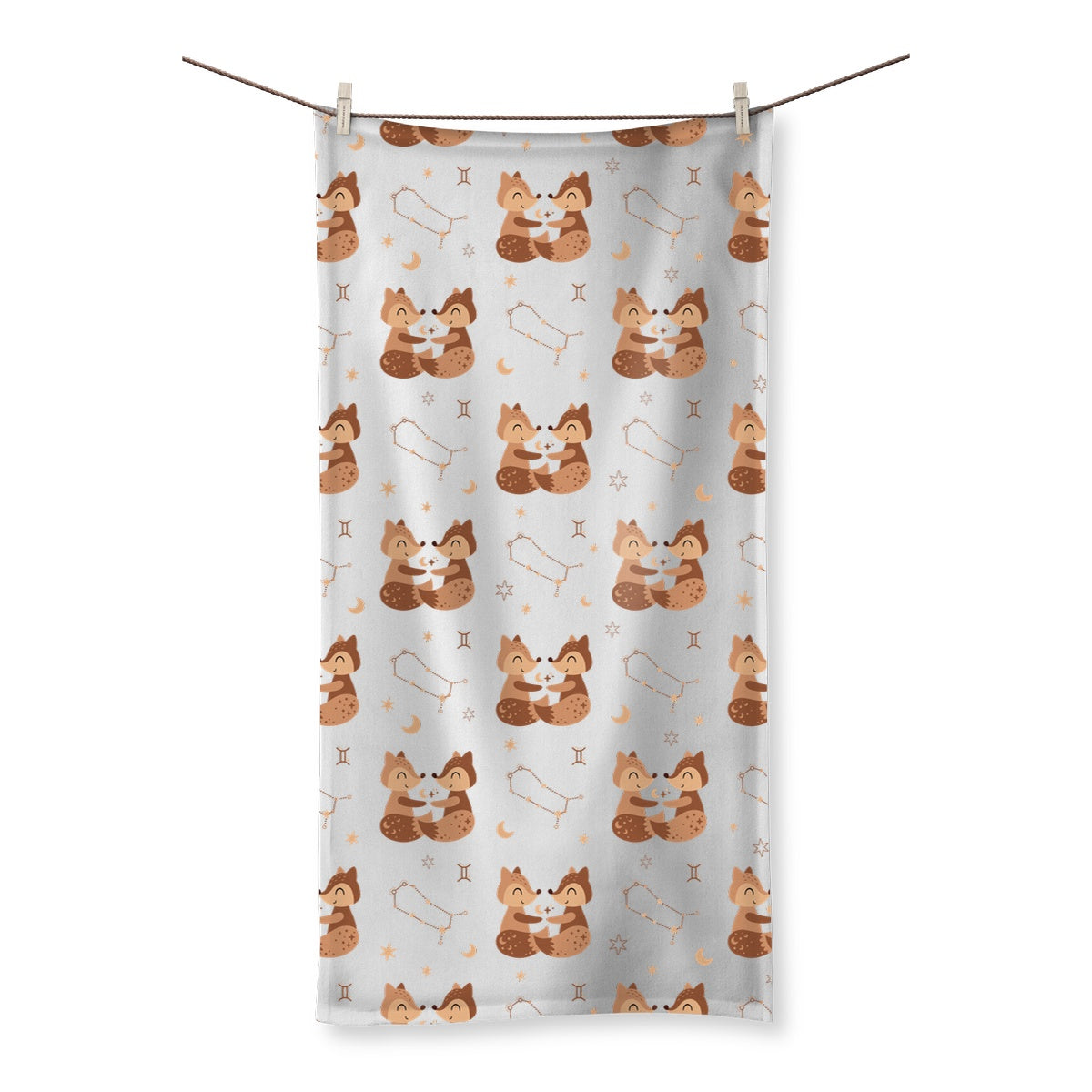 Gemini Pattern Towel
