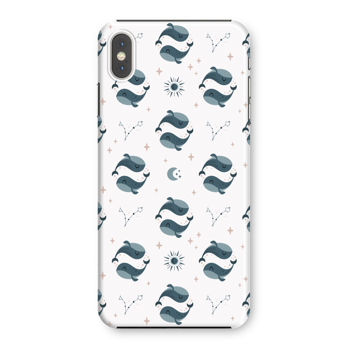 Pisces Pattern Snap Phone Case