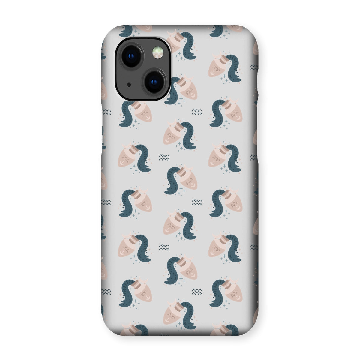 Aquarius Pattern Snap Phone Case