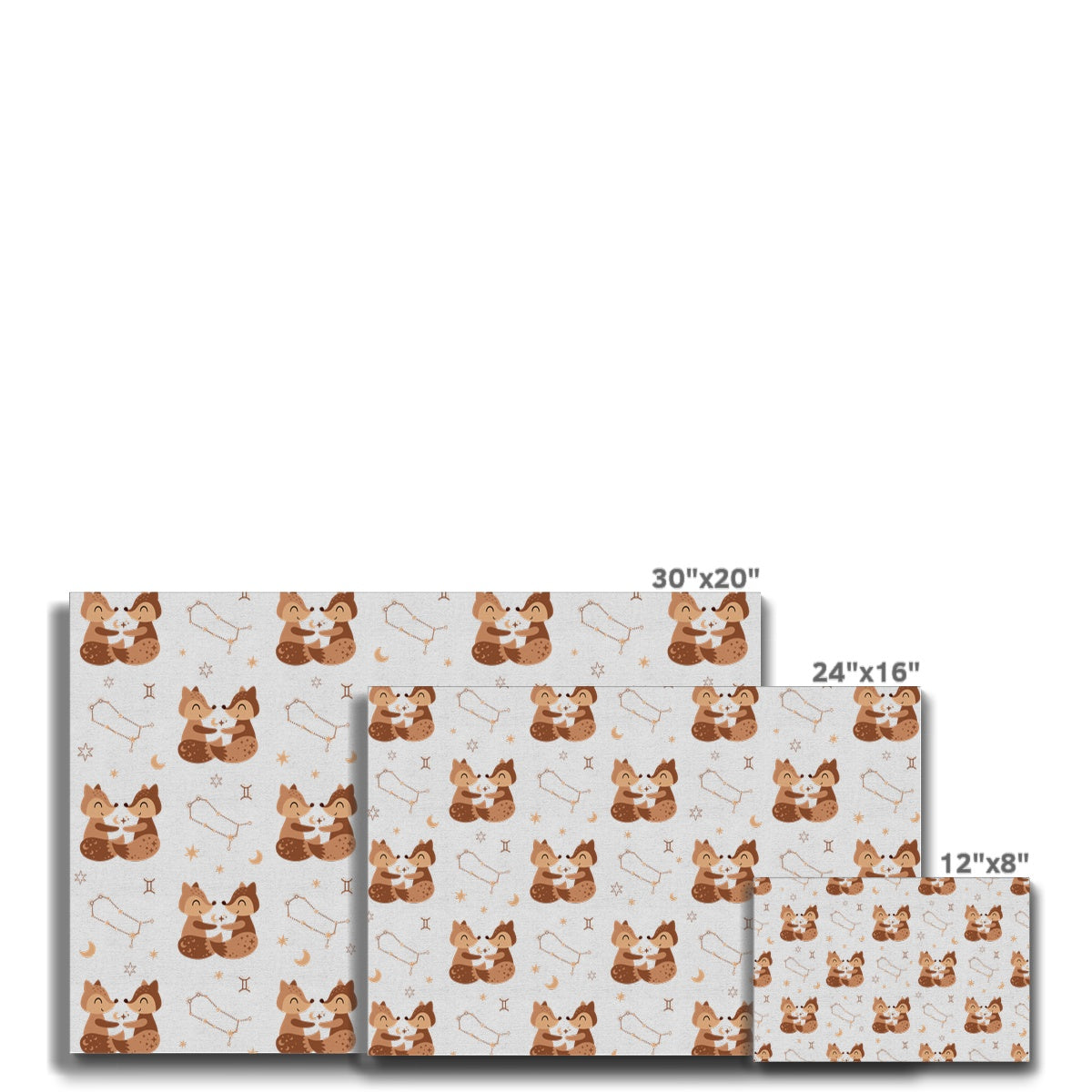 Gemini Pattern Eco Canvas