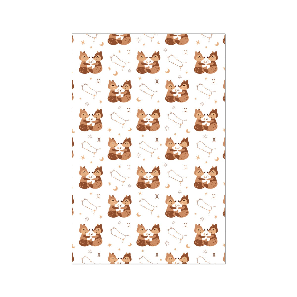 Gemini Pattern Photo Art Print