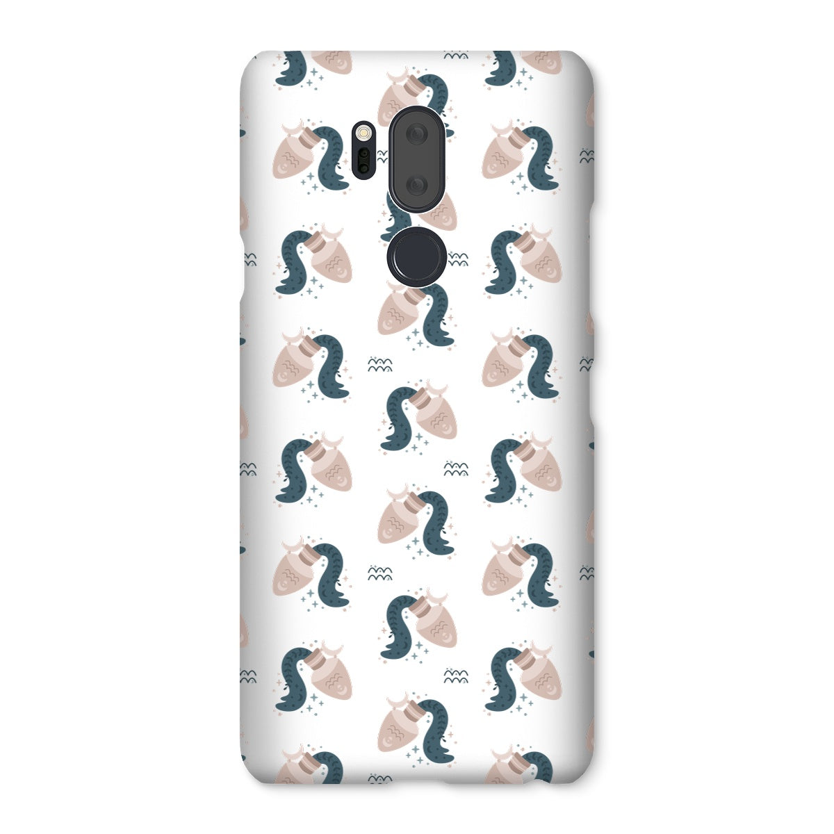 Aquarius Pattern Snap Phone Case