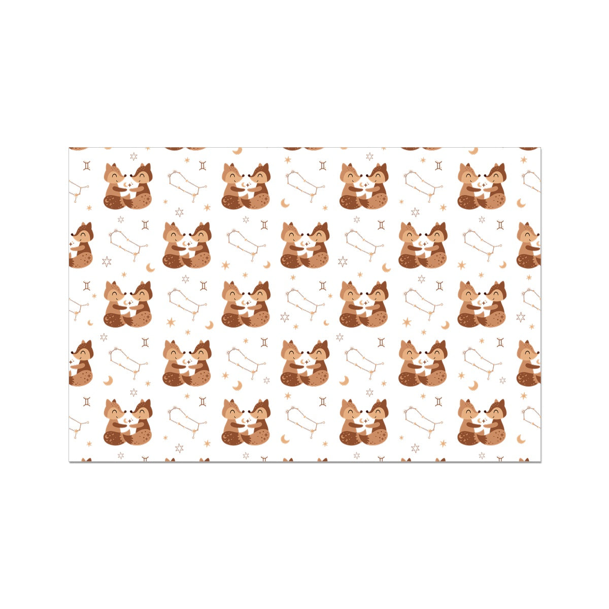 Gemini Pattern Photo Art Print