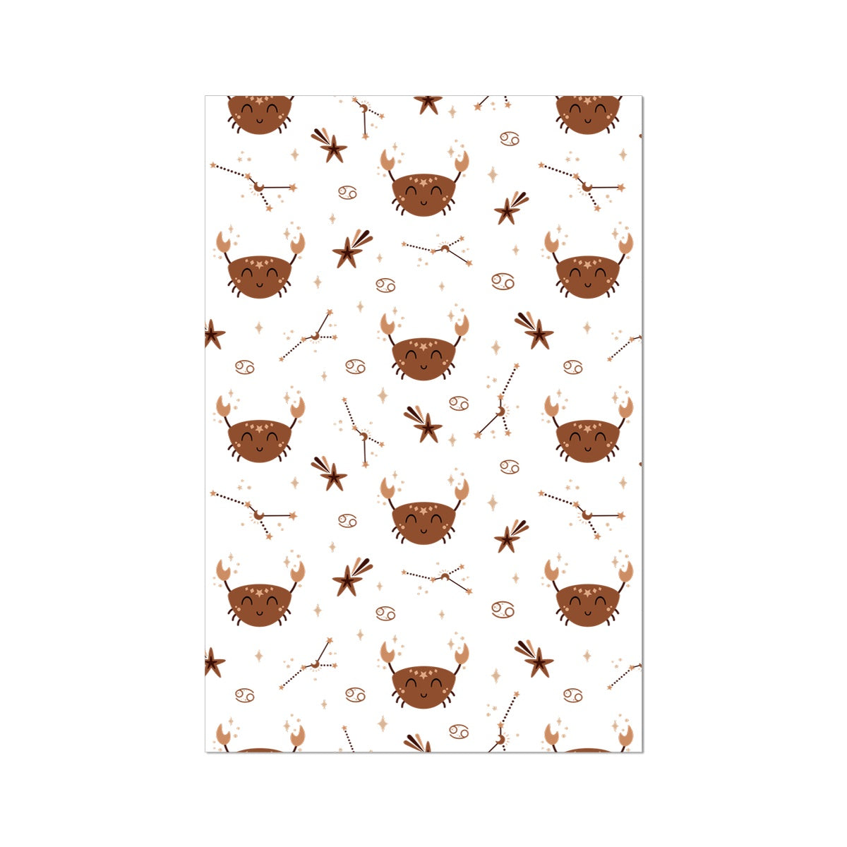 Cancer Pattern Photo Art Print
