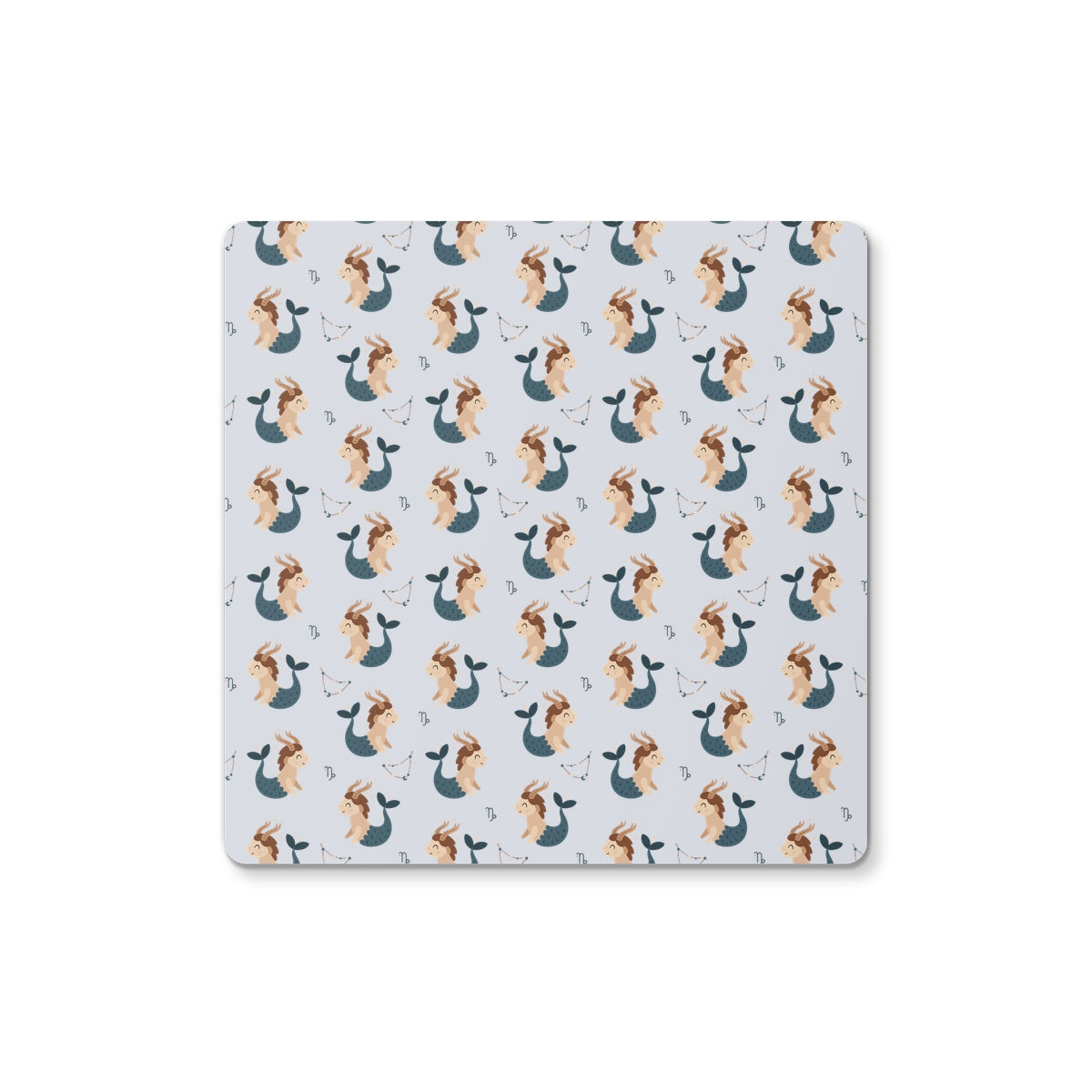 Capricorn Pattern Coaster