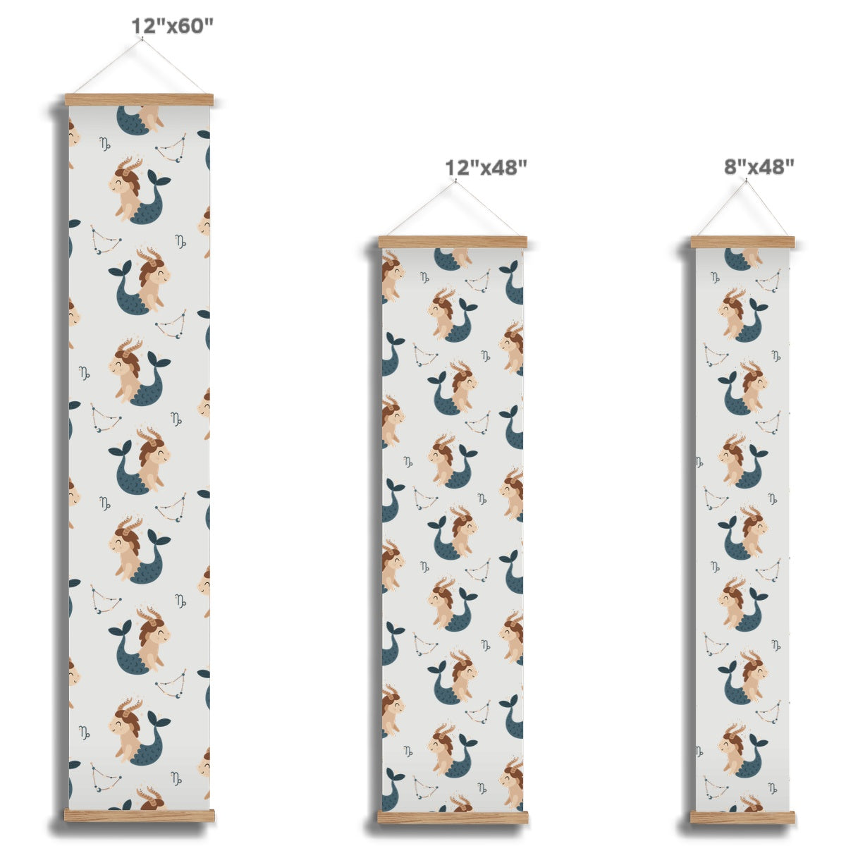 Capricorn Pattern Wall Height Chart