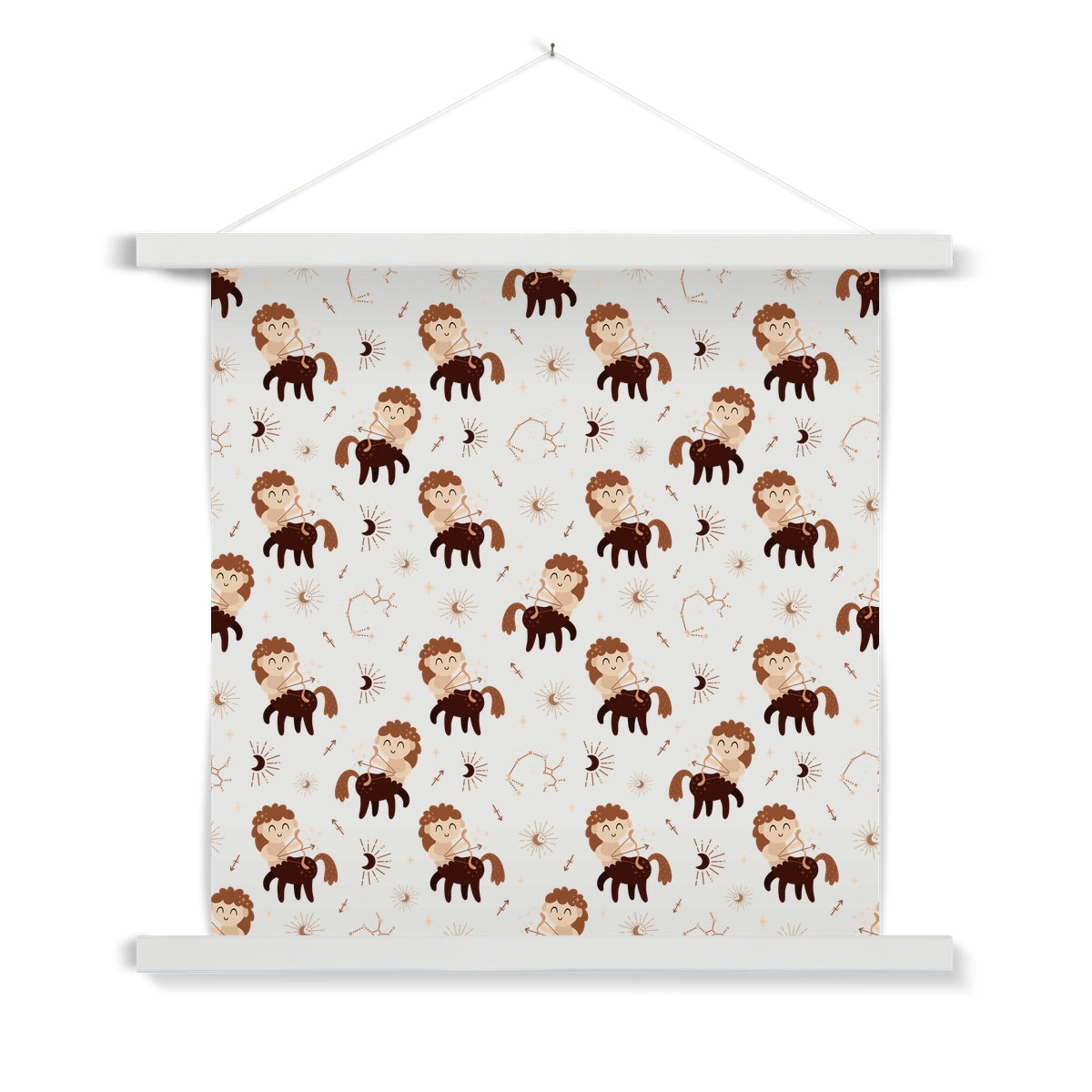 Sagittarius Pattern Fine Art Print with Hanger