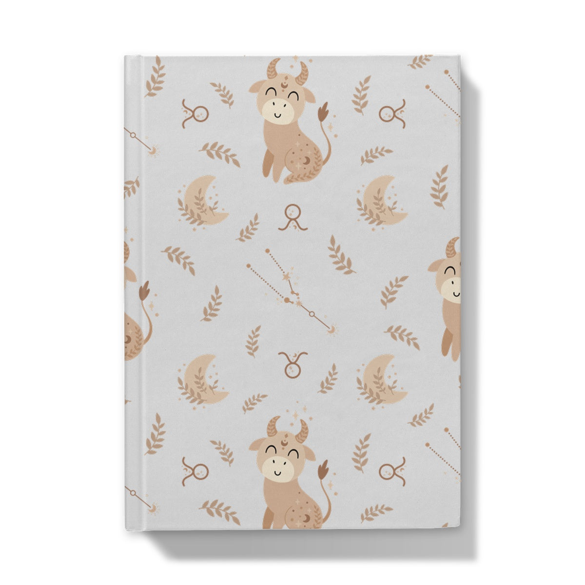Taurus Pattern Hardback Journal