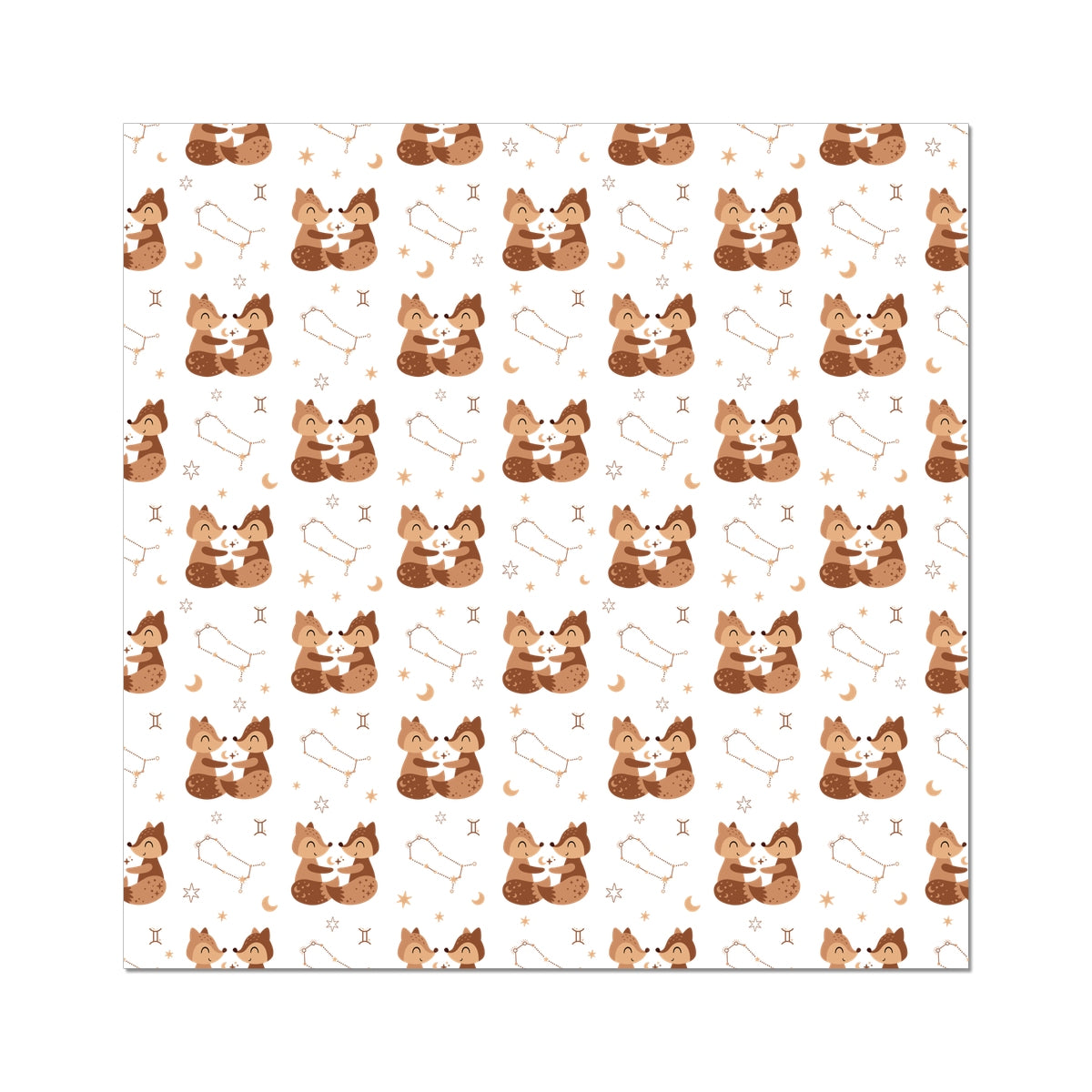 Gemini Pattern Photo Art Print
