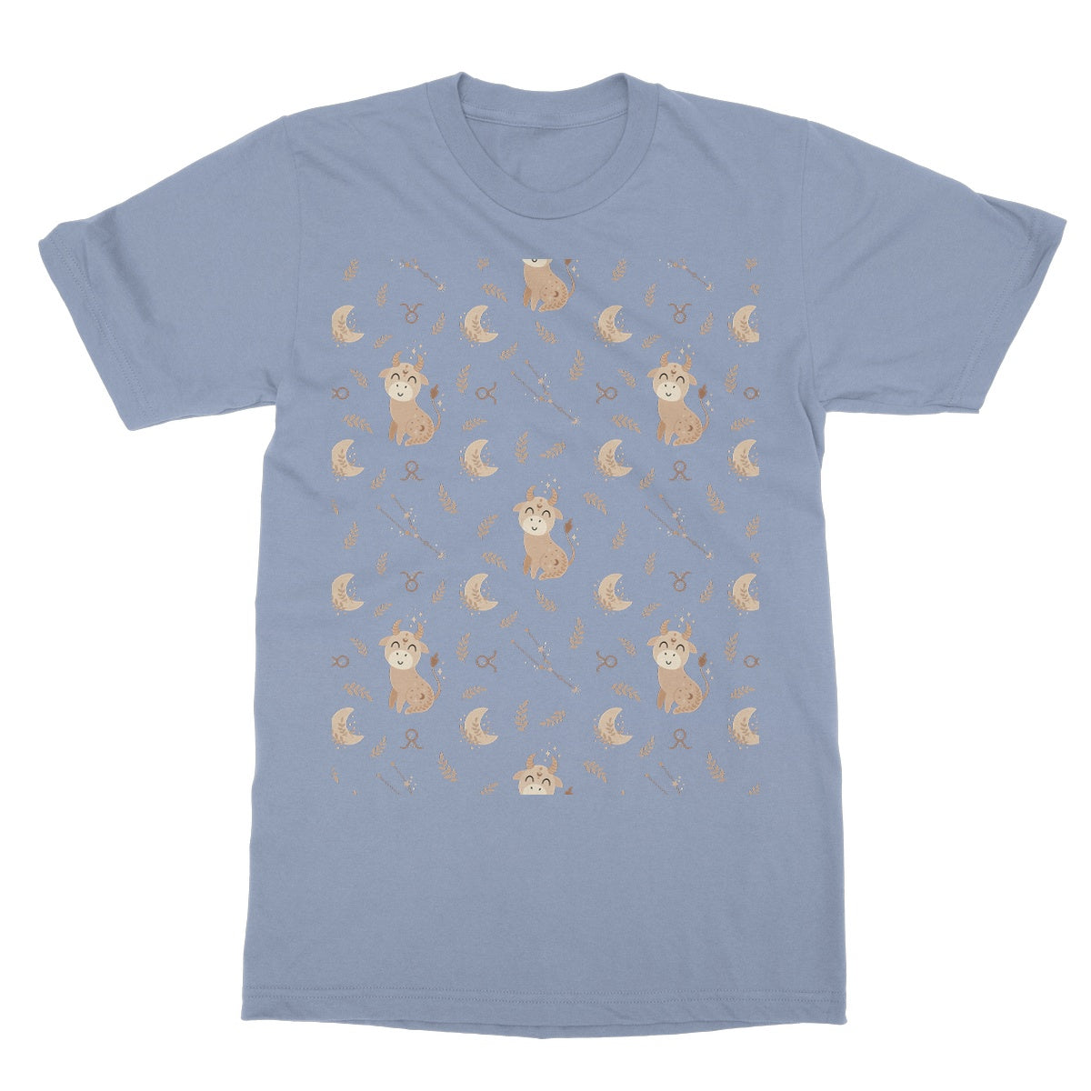 Taurus Pattern Softstyle T-Shirt