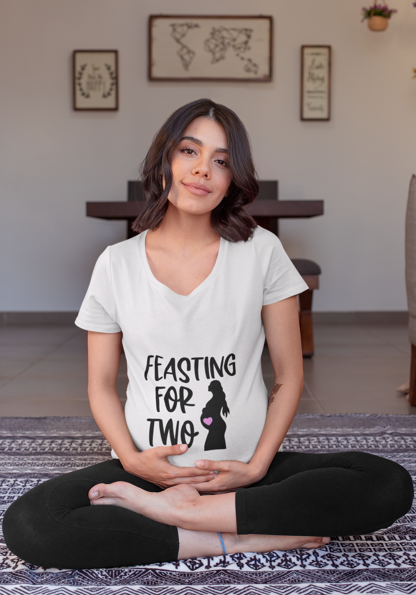 T-Shirts Short Sleeve Ladies Pregnancy