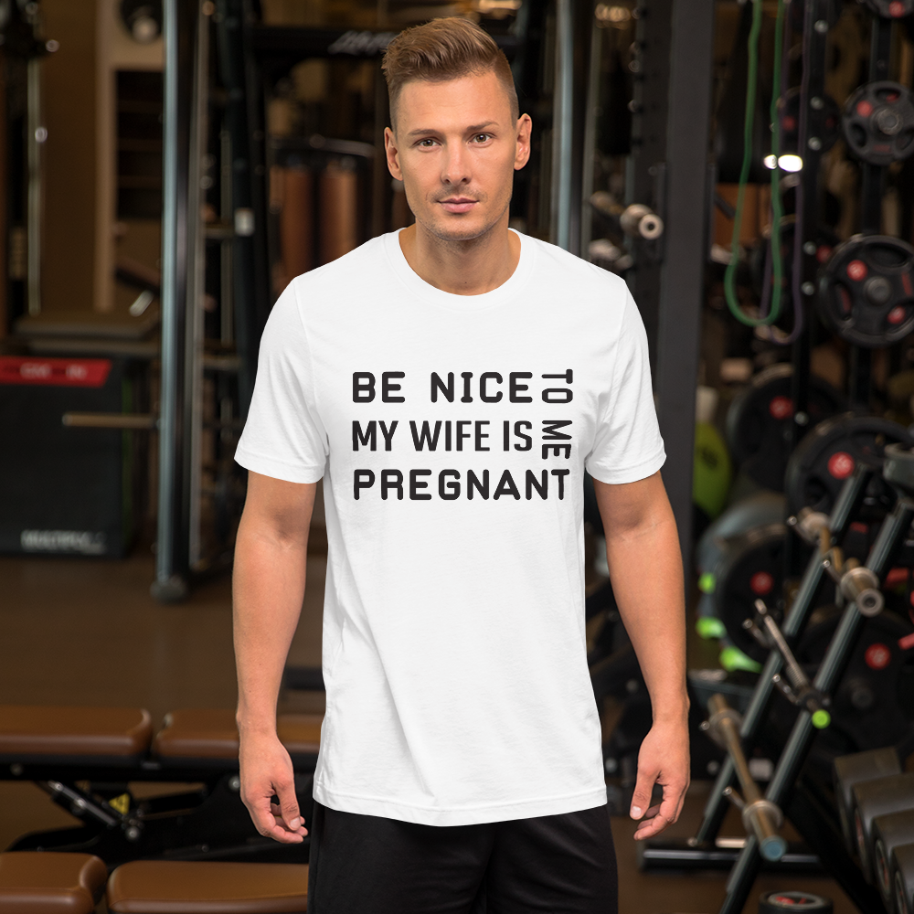 T-shirts Short Sleeve Mens Pregnancy