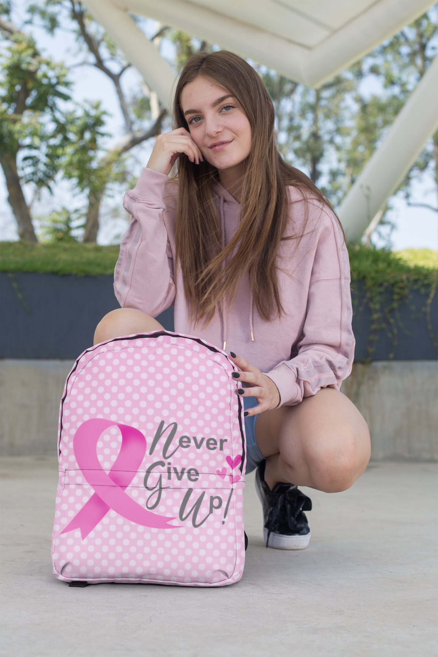 Backpack Breast Cancer Awareness