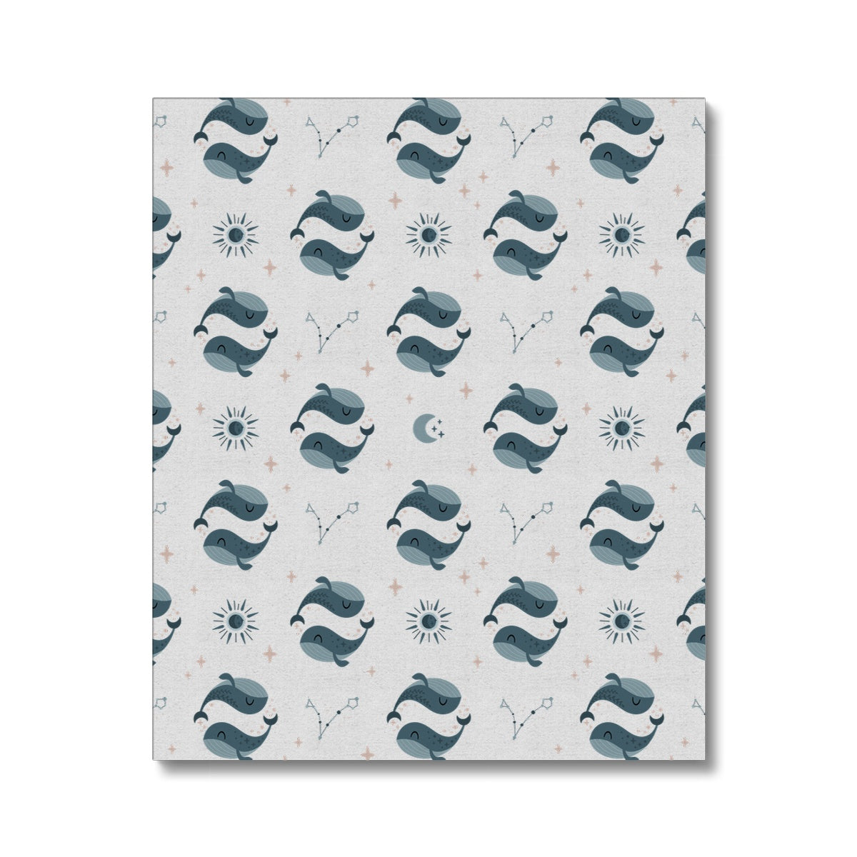 Pisces Pattern Canvas