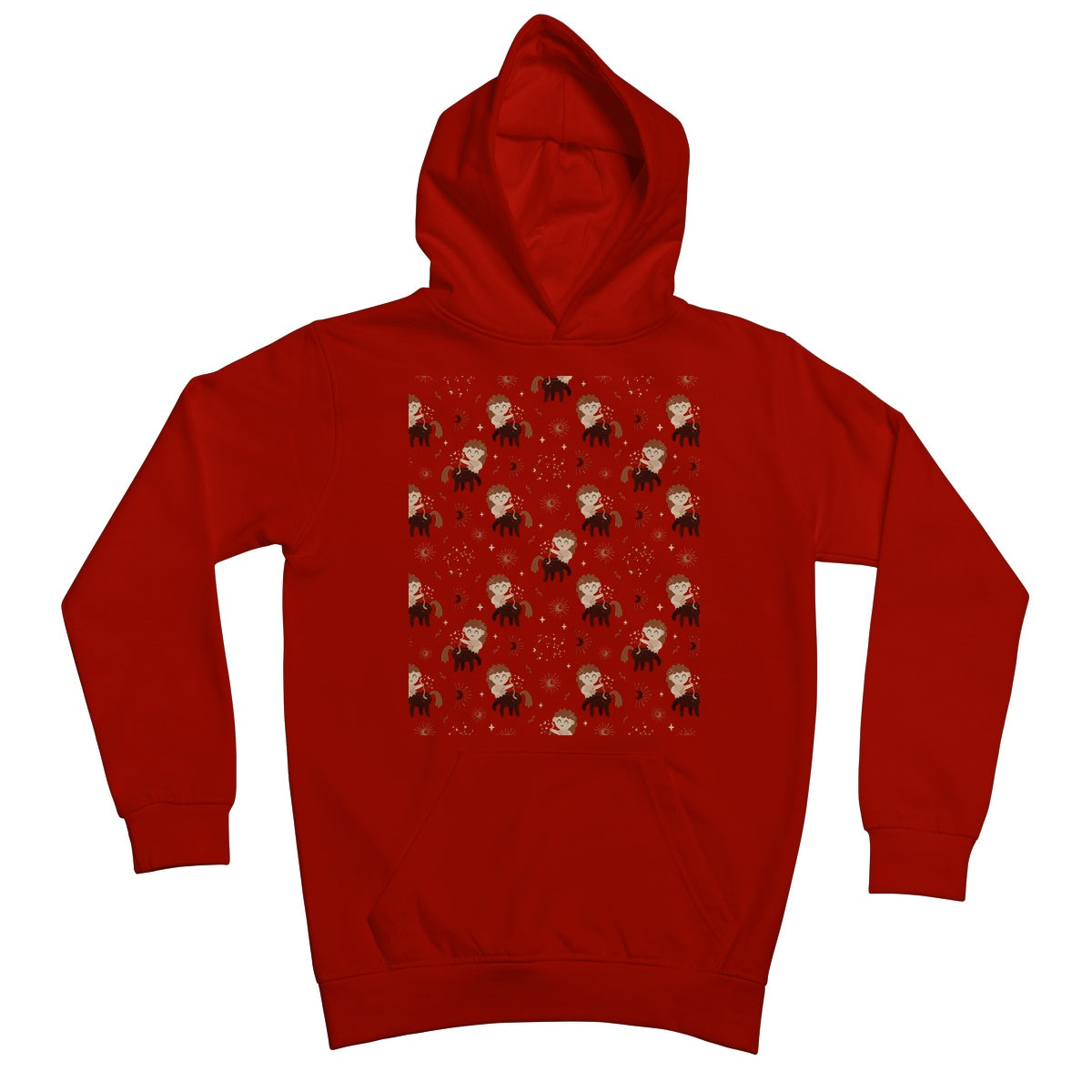 Sagittarius Pattern Kids Hoodie