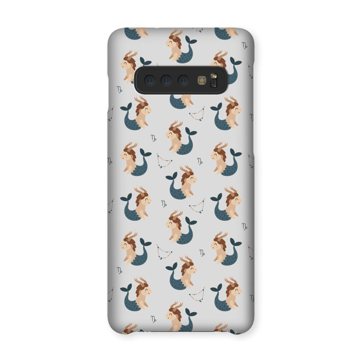 Capricorn Pattern Snap Phone Case