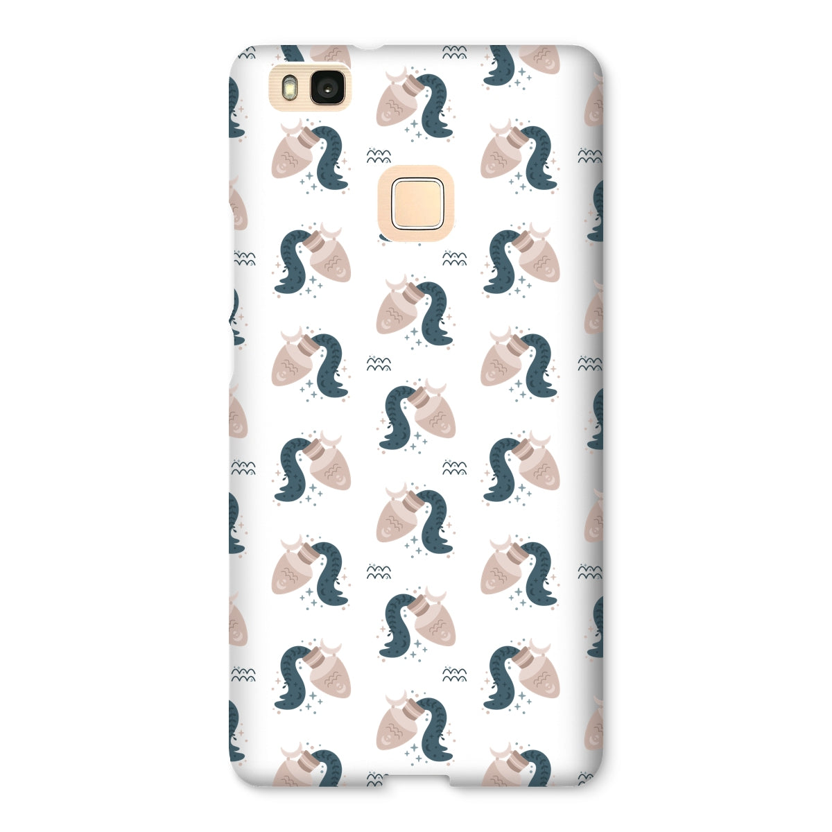 Aquarius Pattern Snap Phone Case