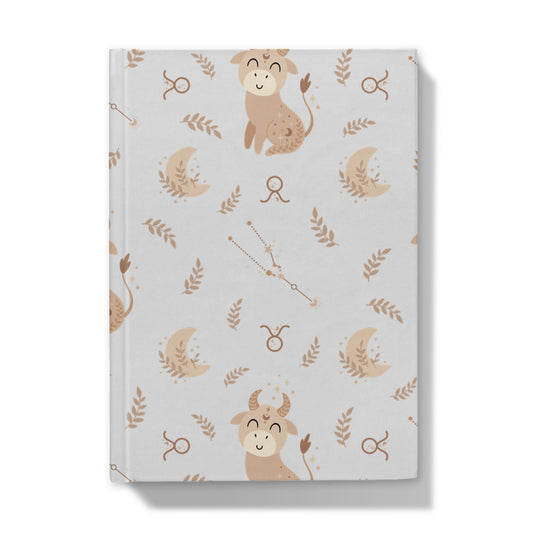 Taurus Pattern Hardback Journal