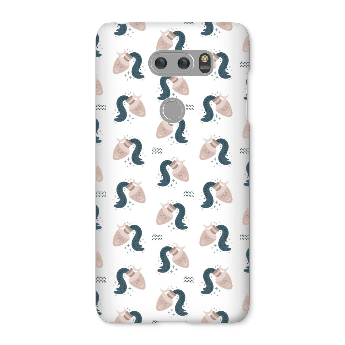 Aquarius Pattern Snap Phone Case