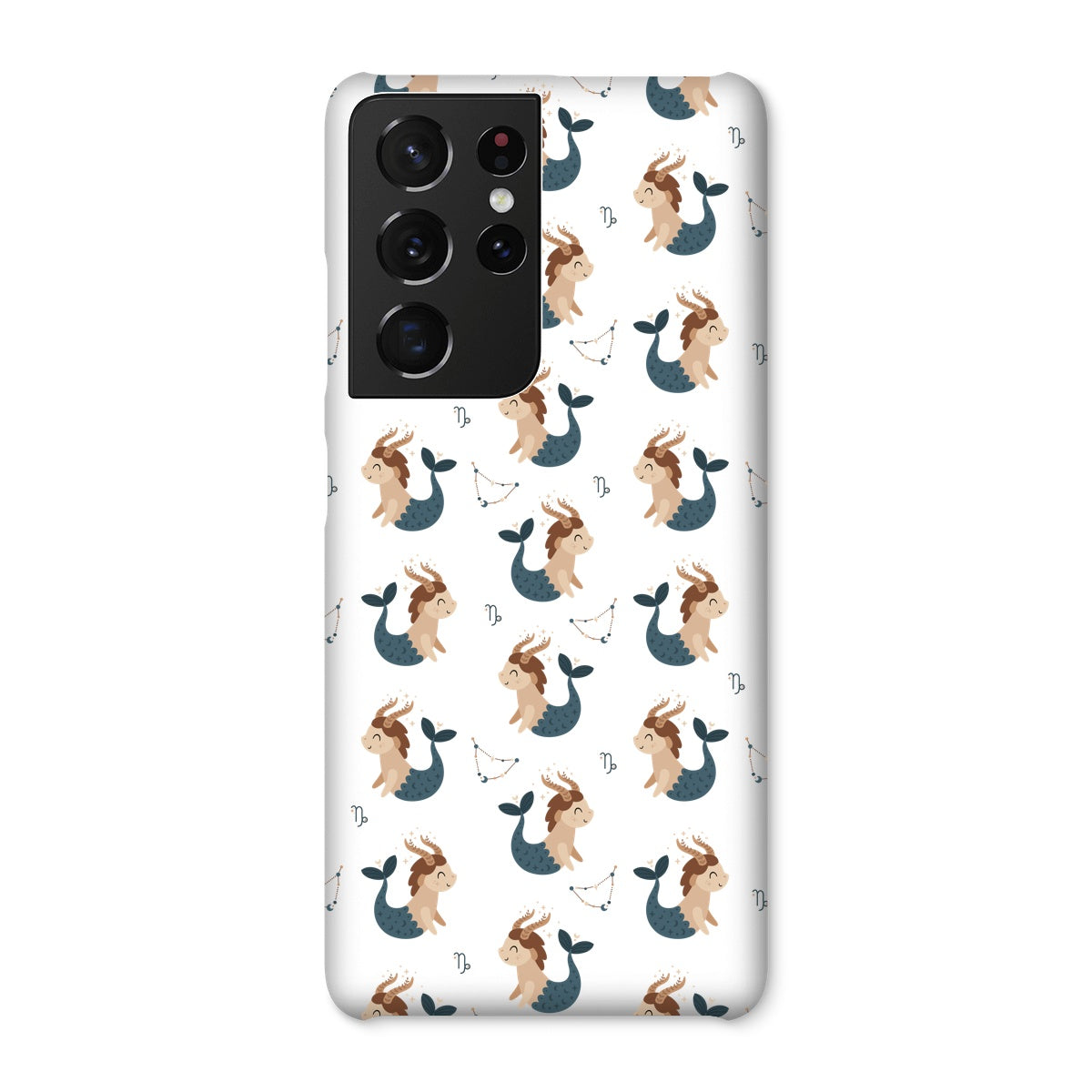 Capricorn Pattern Snap Phone Case