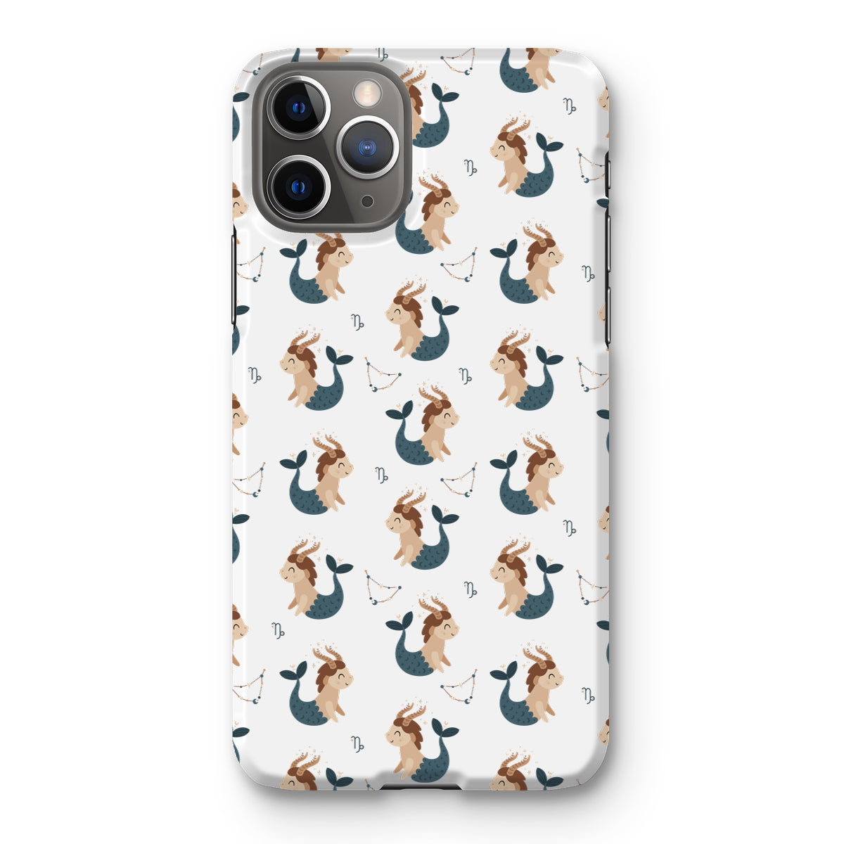 Capricorn Pattern Snap Phone Case