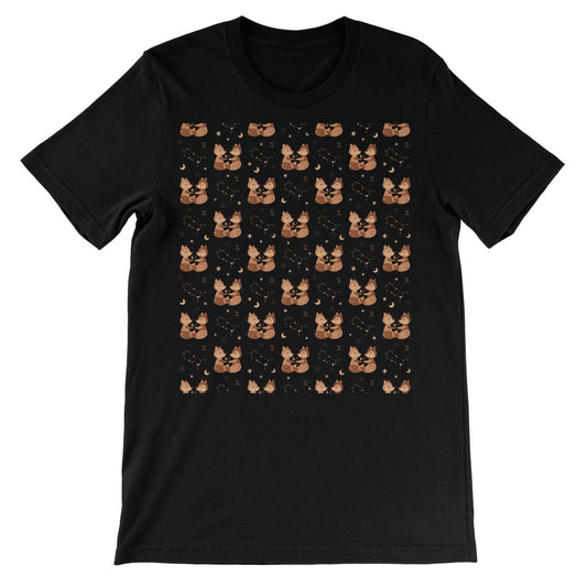Gemini Pattern Unisex Short Sleeve T-Shirt