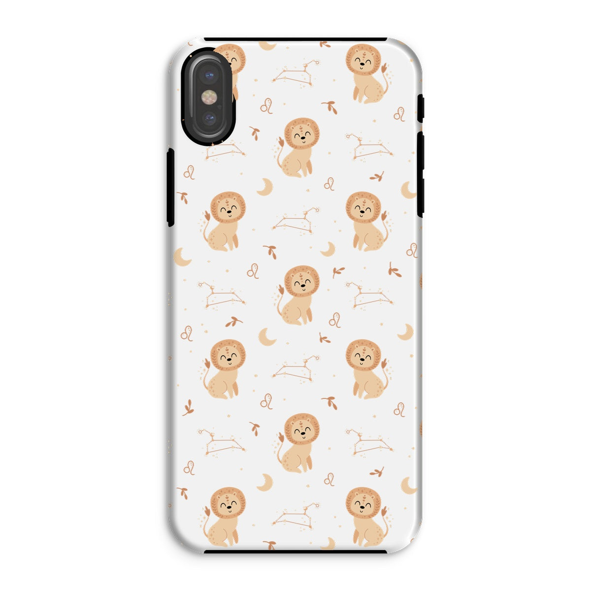 Leo Pattern Tough Phone Case