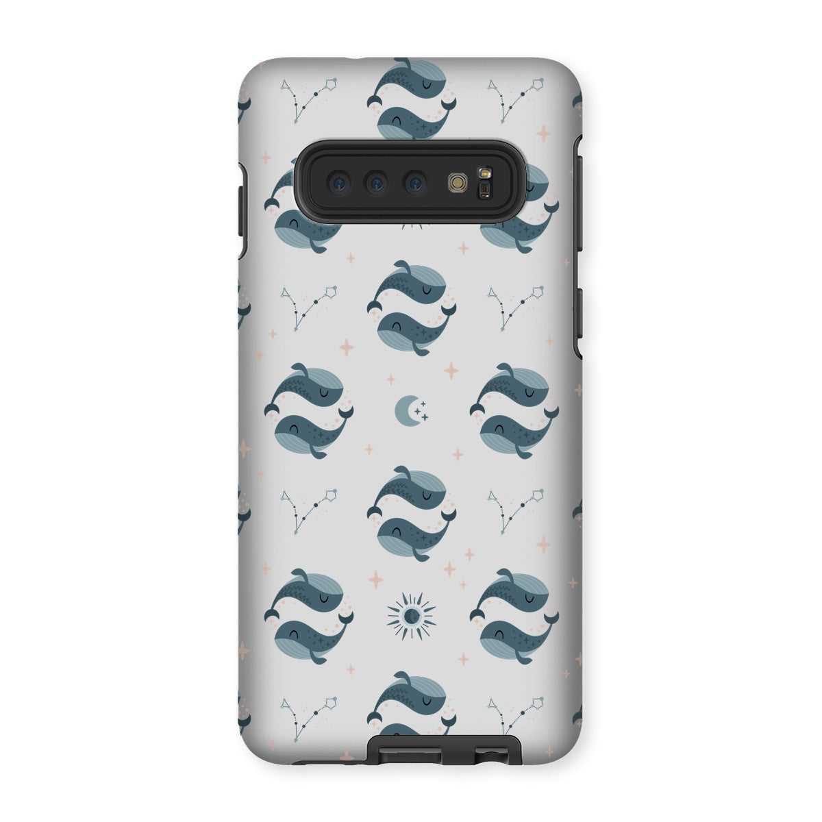 Pisces Pattern Tough Phone Case