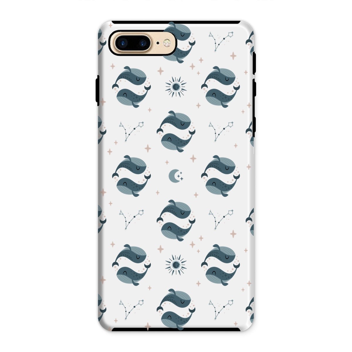 Pisces Pattern Tough Phone Case