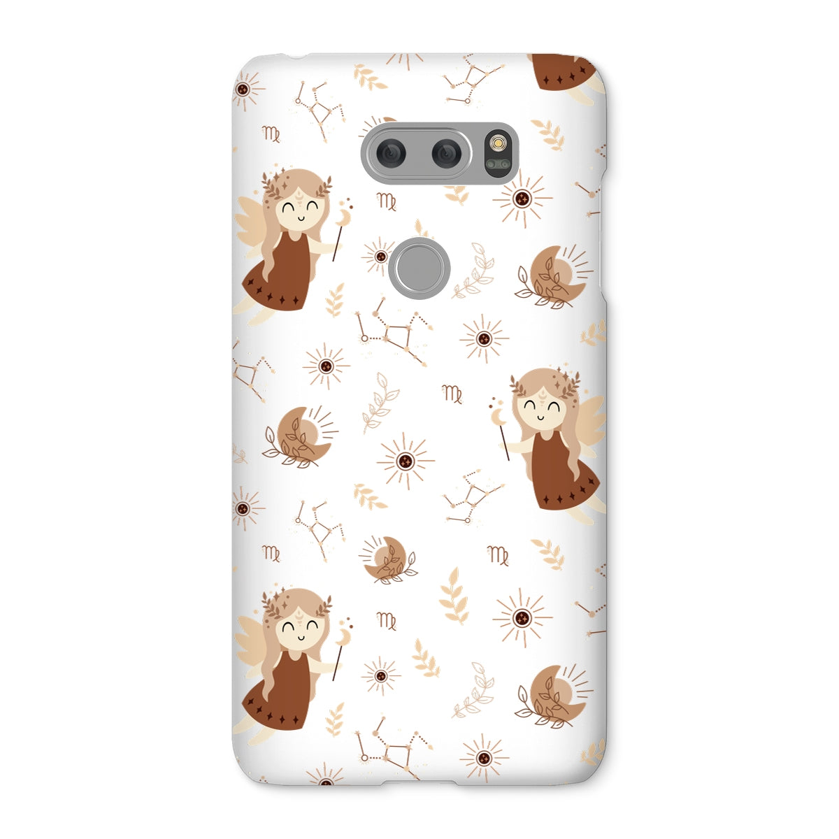 Virgo Pattern Snap Phone Case