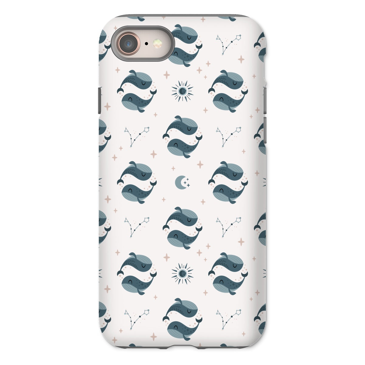 Pisces Pattern Tough Phone Case