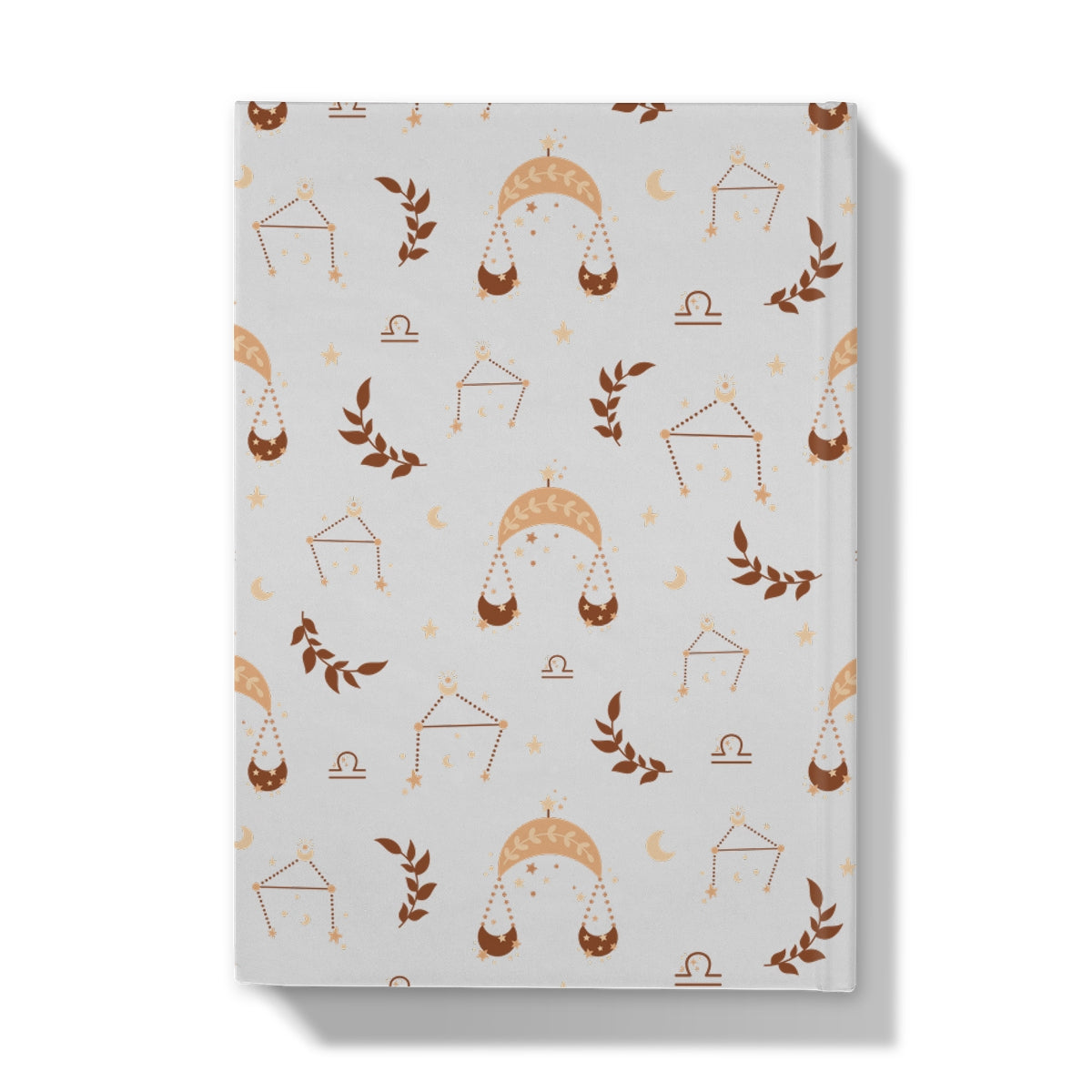 Libra Pattern Hardback Journal