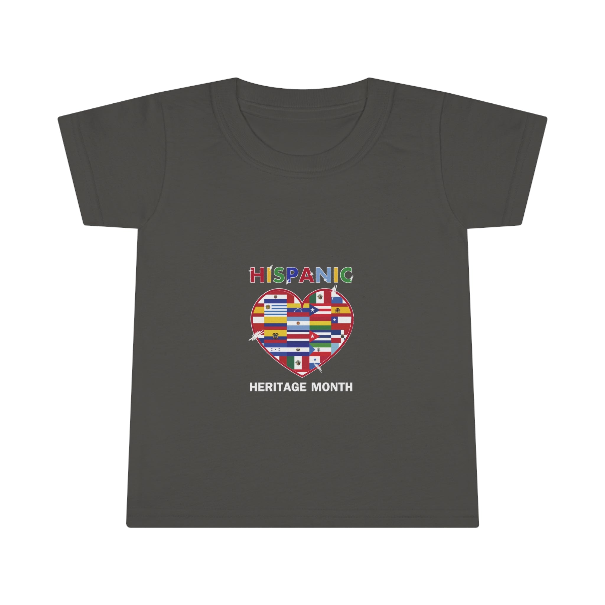 Flag Heart - Hispanic Heritage Month Toddler T-shirt