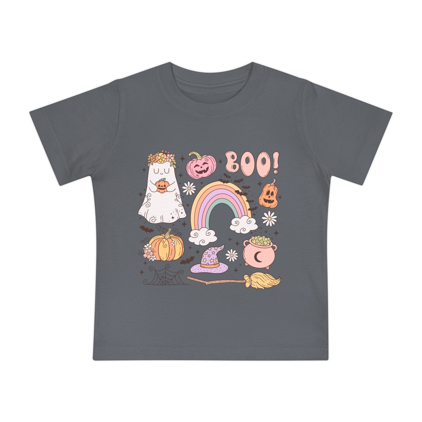 Boo Halloween Baby Short Sleeve T-Shirt