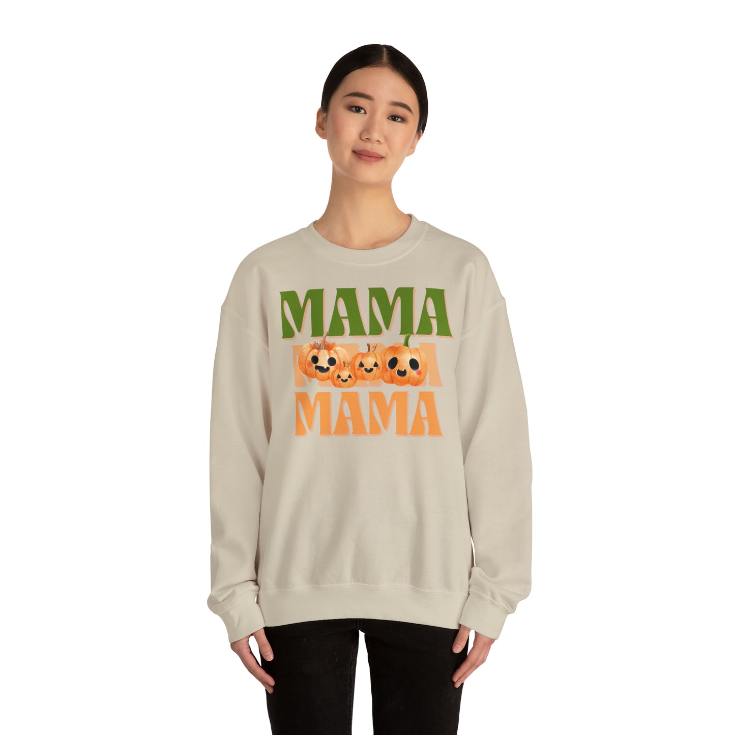 Mama Pumpkin Unisex Heavy Blend™ Crewneck Sweatshirt