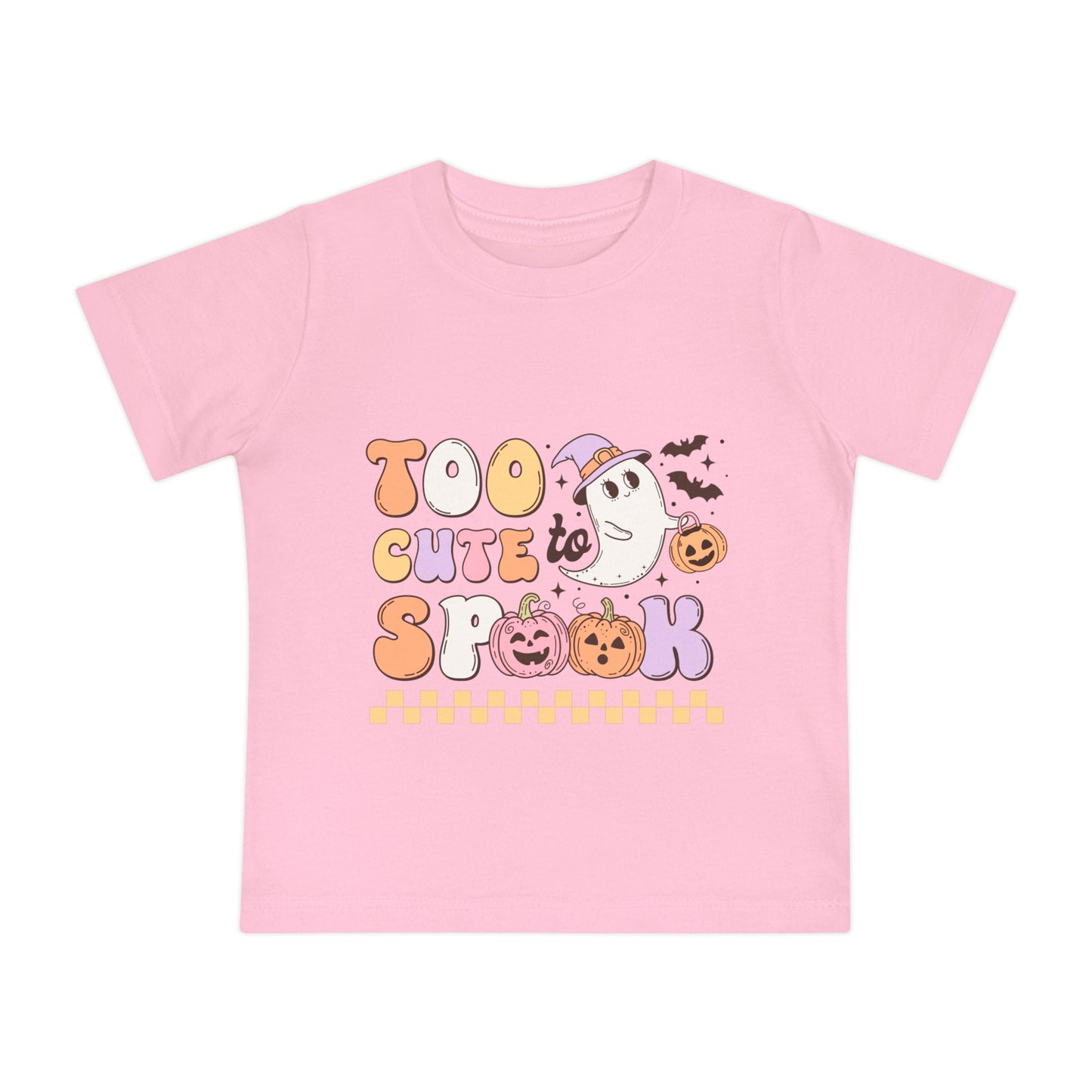 Too Cute To Spook Baby Short Sleeve T-Shirt