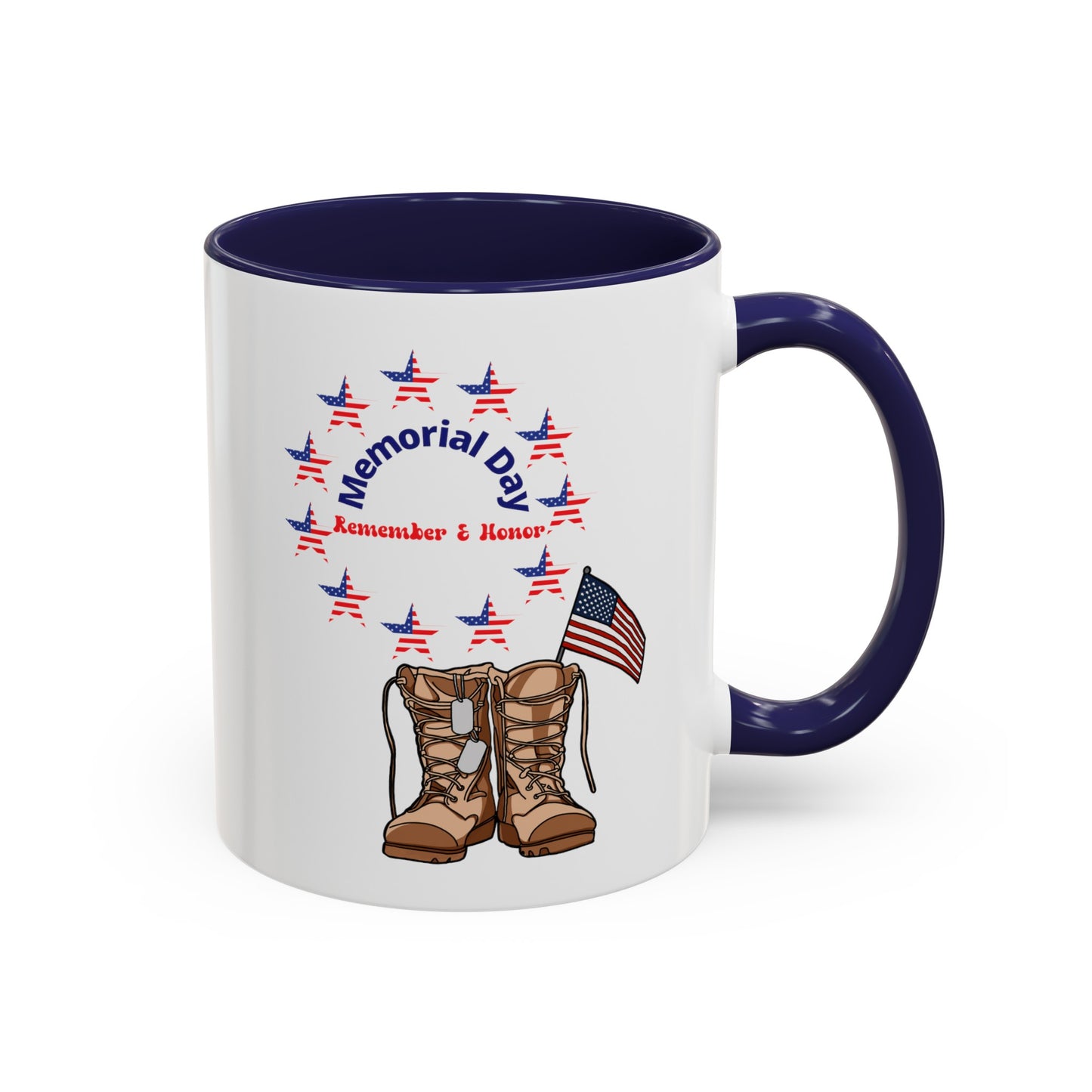 Memorial Day Accent Coffee Mug, 11oz