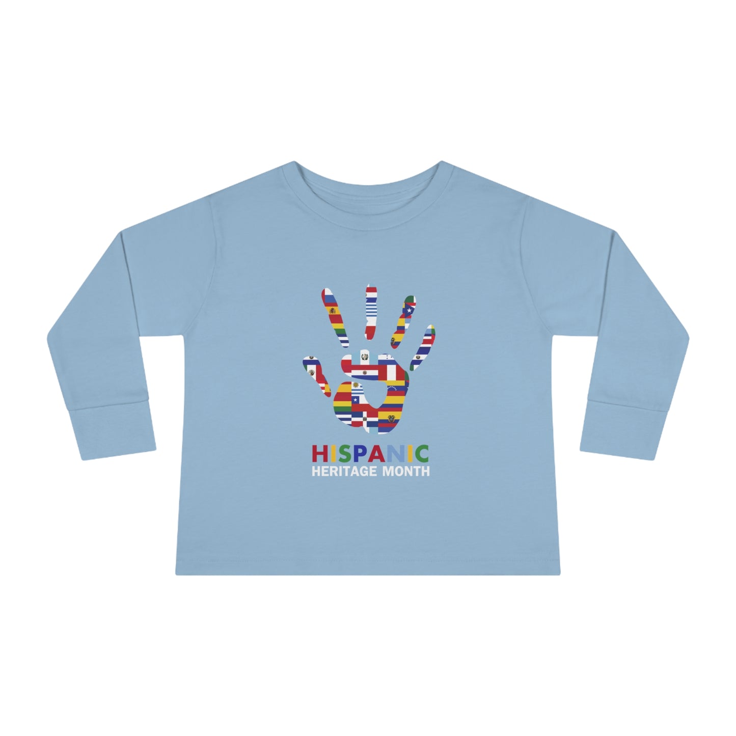 Hispanic Heritage Month Toddler Long Sleeve Tee