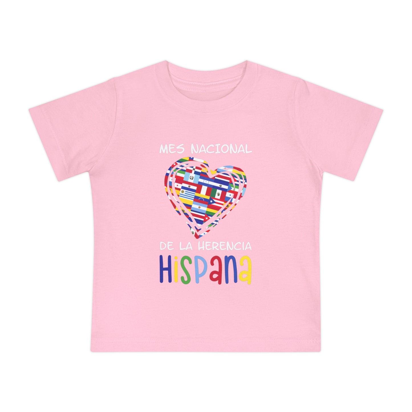 Hispanic Heritge Month Baby Short Sleeve T-Shirt