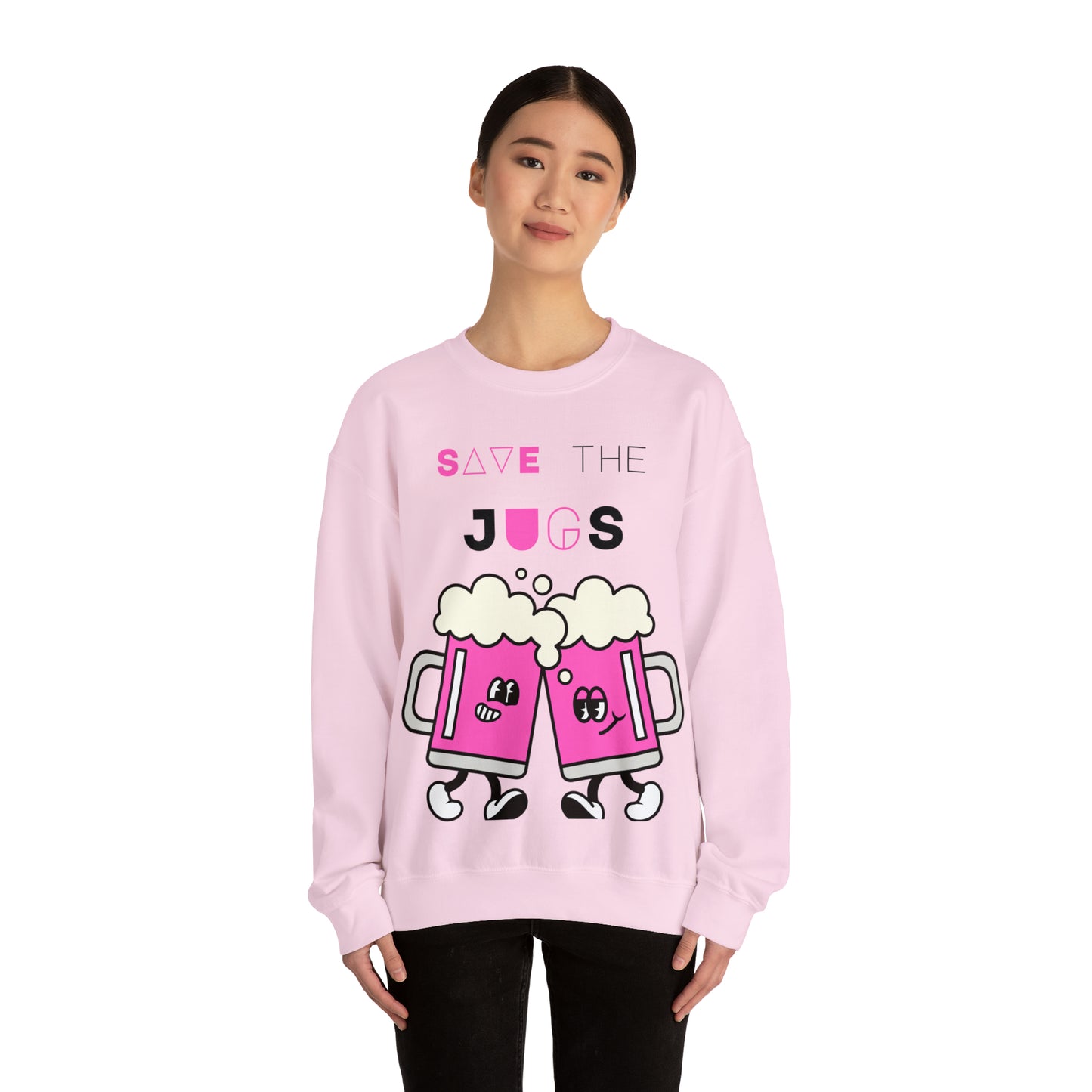 Save The Jugs Unisex Heavy Blend™ Crewneck Sweatshirt