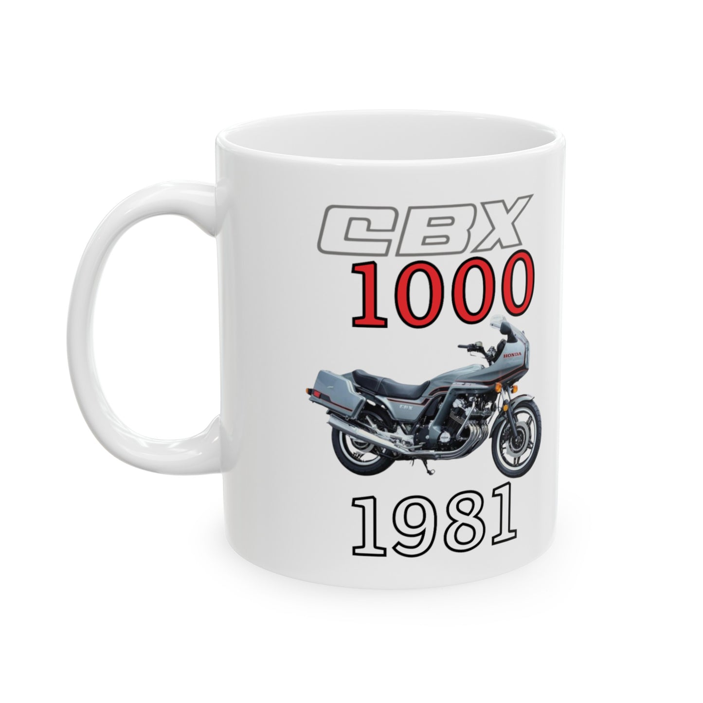 1981 Honda CBX1000 Mug, Honda CBX Mug, 1981 Honda CBX Mug, Honda Motorcycle Mug, Ceramic Mug 11oz