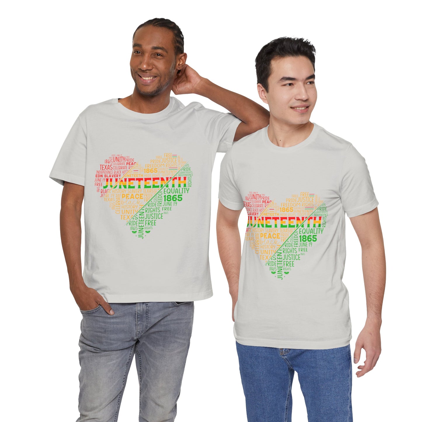 Juneteenth Heart Shirt, Juneteenth shirt unisex, Black Culture, Black History, Black Lives Matter Tee, Juneteenth T-Shirt, Free-ish Shirt, Unisex Jersey Short Sleeve Tee