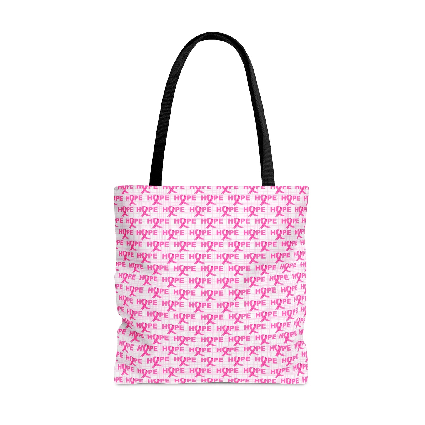 Hope Pink Breast Cancer Awareness Tote Bag