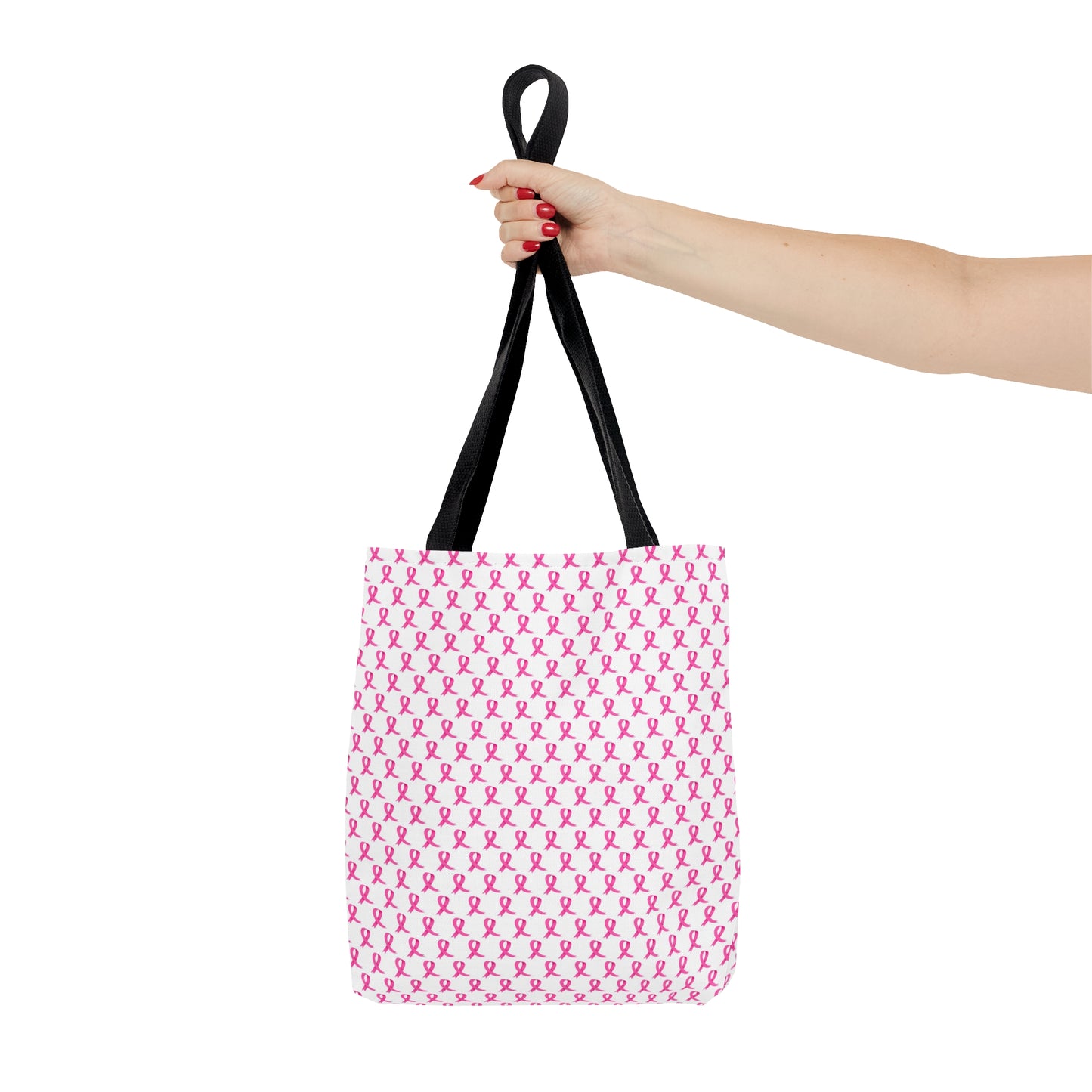 Pink Breast Cancer Awareness Tote Bag